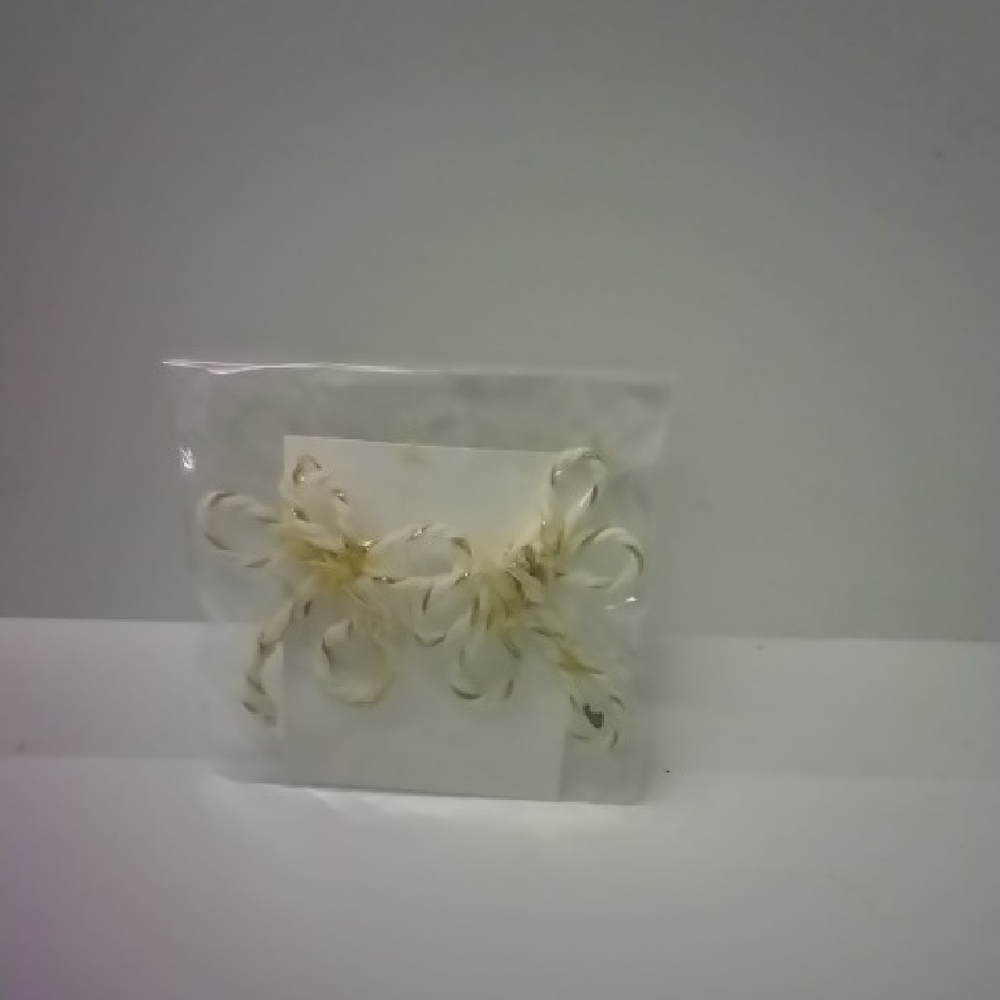 Lorena Espinoza Design Cream Earrings